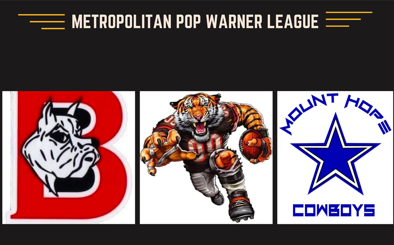 Brockton Jr. Boxers, Boston Bengals, Mount Hope Cowboys